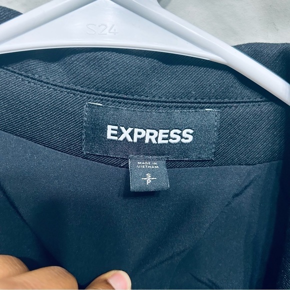 Express women’s Blazer one button gold Size S - Picture 10 of 16